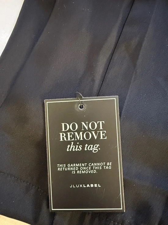 JUXLABEL Wide-Leg High-Waist Black Palazzo Pants - Picture 10 of 10